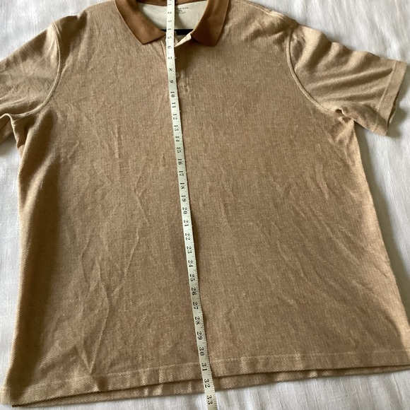 Lands' End Polo Shirt Mens 2XL XXL Pima Cotton Classic Casual Made in Peru Golf - Picture 5 of 12
